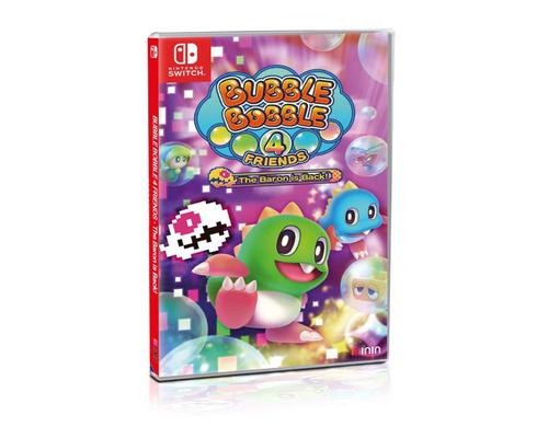 a Set Of Accessory Bubble Bobble 4 Friends - The Baron Is Back! - Nintendo Switch Edition
