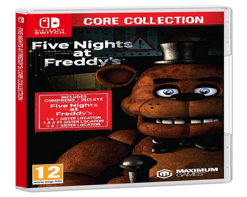 a Set Of Accessory Five Nights At Freddy'S: Core Collection (Nintendo Switch)