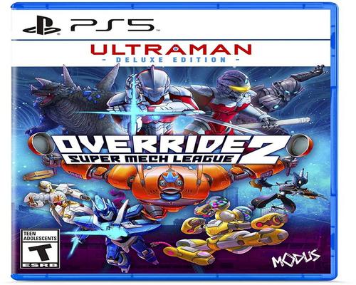 a Set Of Accessory Override 2: Ultraman Deluxe Edition (Ps5) Playstation 5