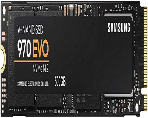 een Samsung 970 Evo Nvme M.2 Ssd-kaart
