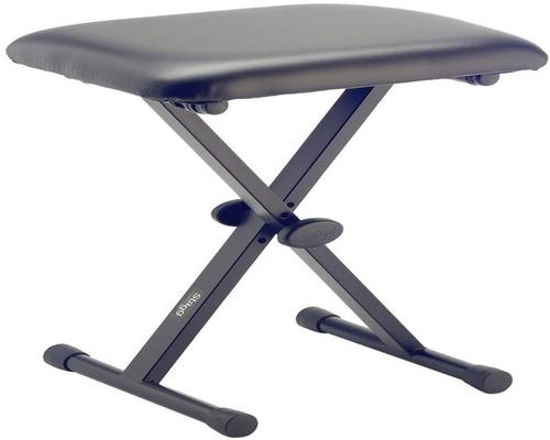 a Stagg Keb-A10 Adjustable Bench Stool Black