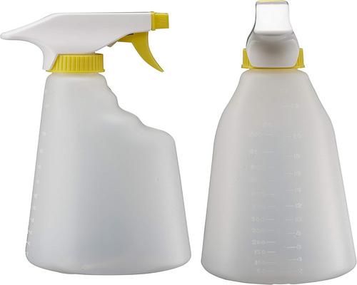 en Gerlon sprayflaske gradueret spray på 600 ml, praktisk til dosering
