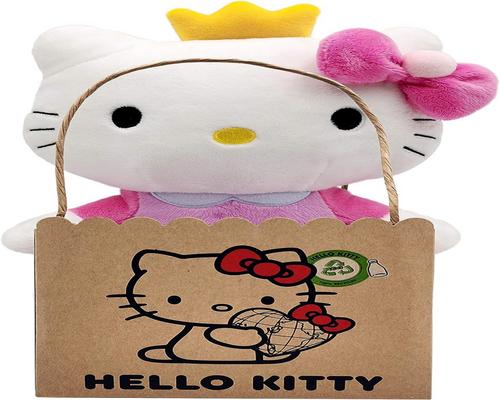 Pelúcia Eco-Princesa Hello Kitty 24 cm