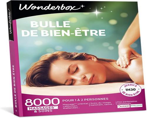 ένα κουτί δώρου Wonderbox Well-Being Bubble