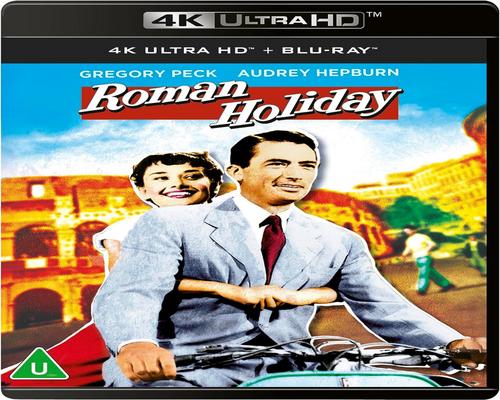 a Dvd Roman Holiday 4K Uhd [Blu-Ray] [Region A & B & C]