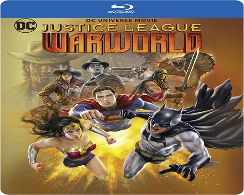 a Dvd Justice League: Warworld Steelbook [2023] [Region Free]