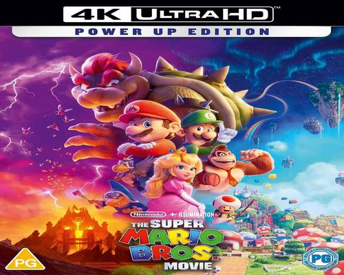a Dvd The Super Mario Bros. Movie [4K Ultra Hd] [2023] [Blu-Ray] [Region Free]