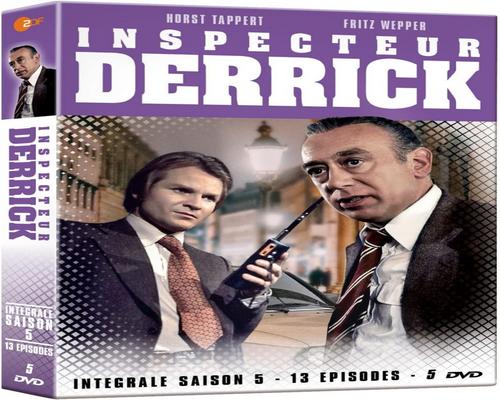 een dvd-boxset “Inspector Derrick” seizoen 5