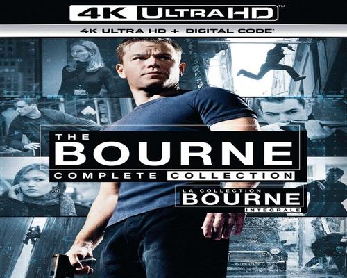 a Movie The Bourne Complete Collection [4K Uhd] [Blu-Ray]