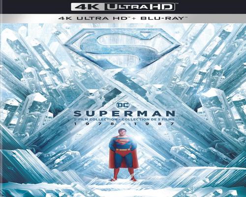 a Movie Superman 5- Film Col: I, Ii, Ii Donner Cut, Iii, Iv (Bil/4K Ultra Hd + Blu-Ray)
