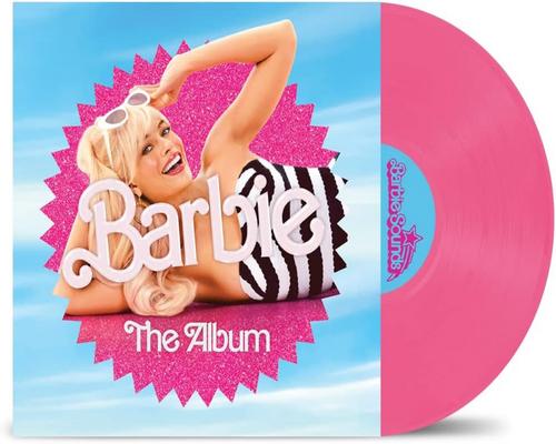 en Pop Barbie The Album Lp- (Hot Pink Color)