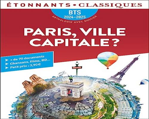 un Livre : Paris, Ville Capitale ? - Bts 2024-2025
