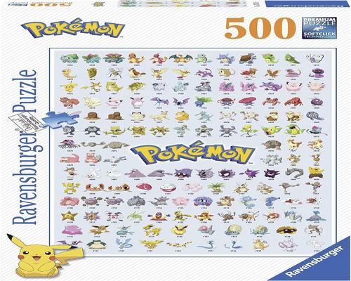 un Puzzle Ravensburger Pokémon De 500 Pièces