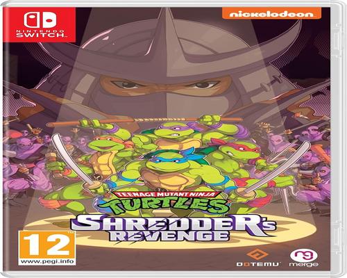 een Teenage Mutant Ninja Turtles Shredder&#39;S Revenge Standard Edition Nintendo Switch-game