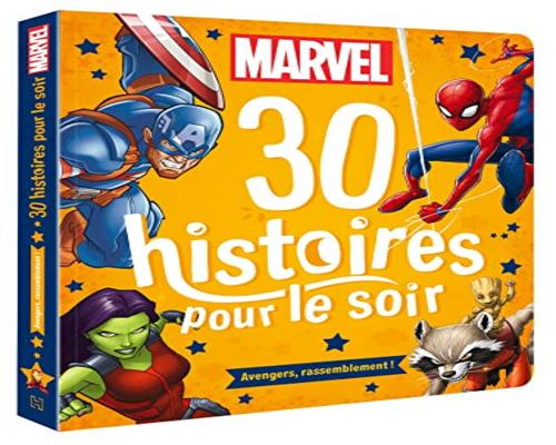 un Coffret Livre Marvel - 30 Histoires Pour Le Soir - Avengers