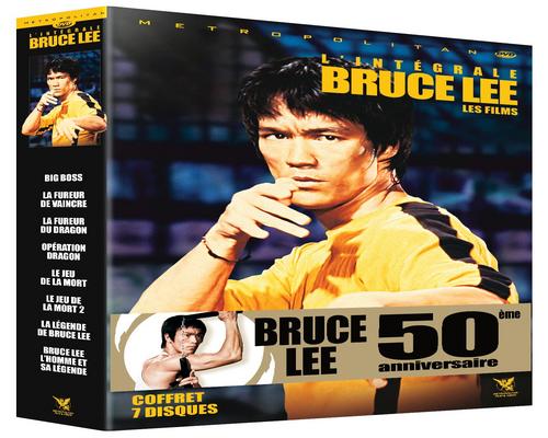 un Dvd L'Intégrale Bruce Lee-Les Films-Coffret 7 Disques [Édition Limitée 50Ème Anniversaire]