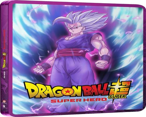 een dvd Dragon Ball Super: Super Hero - Steelbook