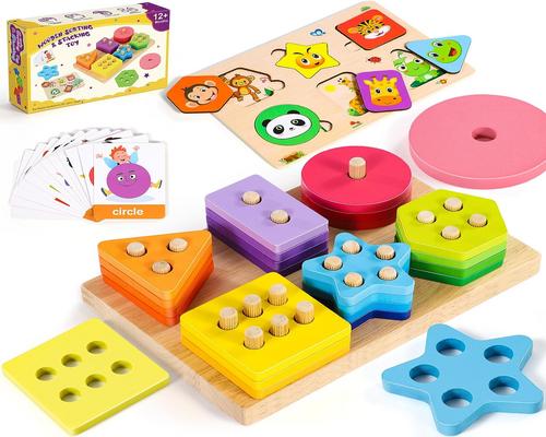 a Puzzle Subtail Montessori Παιδί 1 2 3 ετών
