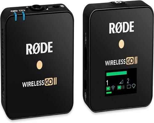 a Flute Røde Wireless Go Ii Single - Från ultrakompakta tvåkanaliga trådtelefoner
