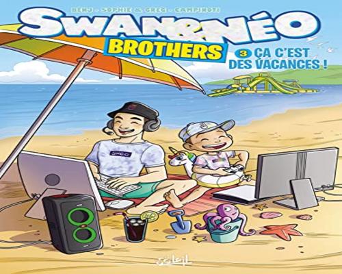 een stripboek "Swan And Neo Brothers"