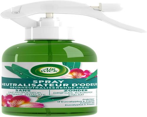 un Spray Neutralisateur D'Odeurs Air Wick Eucalyptus Et Freesia