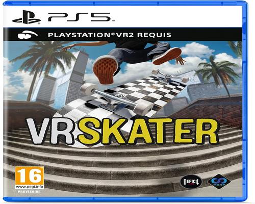 een Ps5-game “Vr Skater”