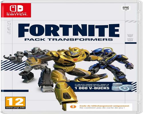 Fortnite Transformers Pack-game (gamedownloadcode in doos) - Schakelaar
