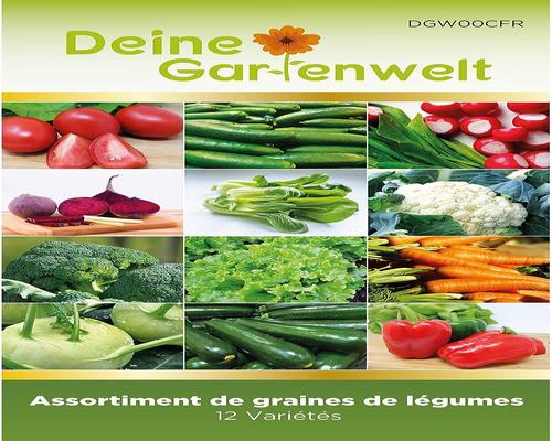 un kit Deine Gartenwelt lote de 12 sobres de plantar