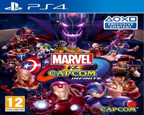 een Capcom Marvel Vs Infinite Ps4-console