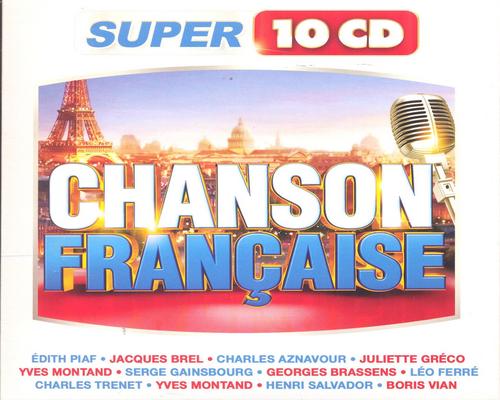 een cd met Franse liedjes
