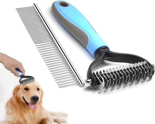 an Ahrita Brush for Dogs