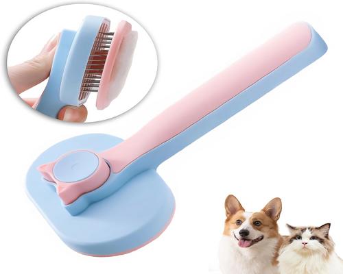 uma escova autolimpante para cães Mmyzao