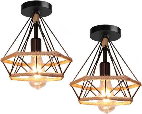 An Idegu Lamp Set Of 2 Industrial Lighting