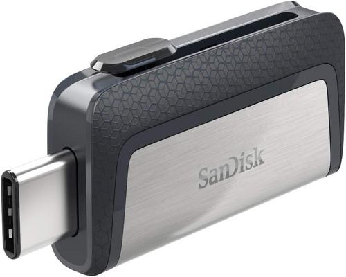 a Sandisk Ultra Dual 128 GB Usb Key