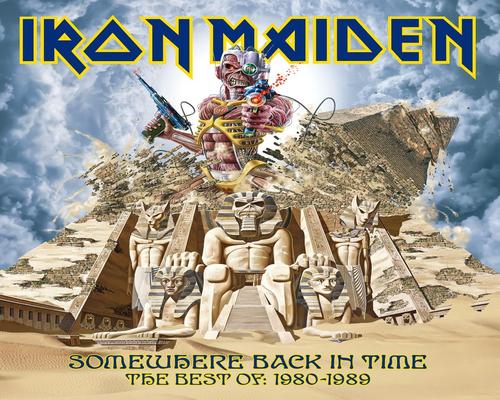 een Hard Rock Iron Maiden - Somewhere Back In Time Best O
