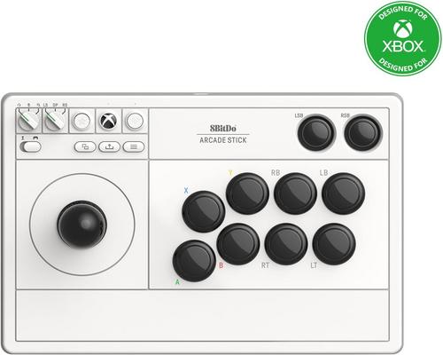 ein Zubehör 8Bitdo Arcade Stick für Xbox &amp; PC (Windows 10) – Weiß