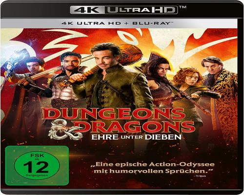 <notranslate>een Movie Dungeons & Dragons: Ehre Unter Dieben. 4K Uhd: 4K Ultra Hd Blu-Ray + Blu-Ray</notranslate>