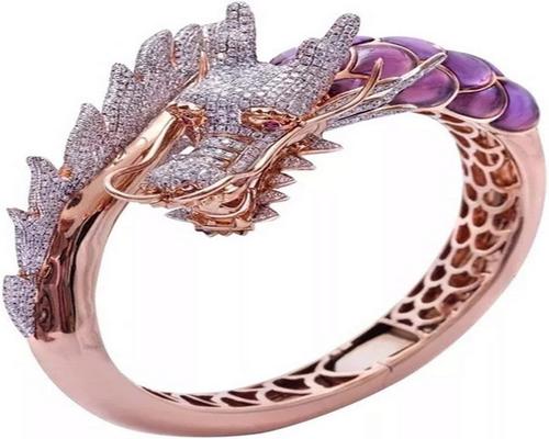 une Bague Dragon En Or Rose