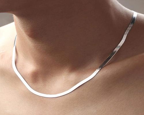 un Collier Wdam En Argent Sterling