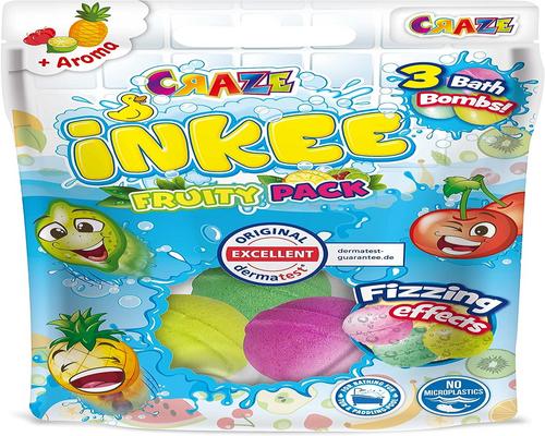 un Pack De 3 Boules De Bain Fruitées