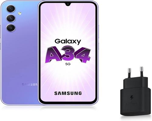 ein Samsung Galaxy A34 Android 5G Smartphone