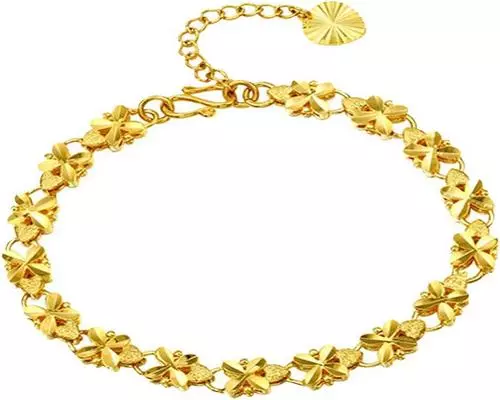 un Bracelet Holibanna Trèfle À Quatre Feuilles