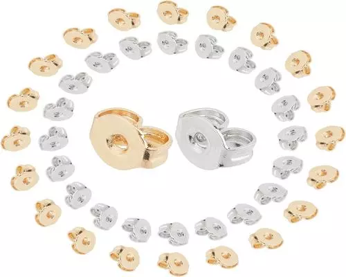 un Lot De 40 Paires De Fermoirs De Boucles D'Oreilles Hypoallergéniques