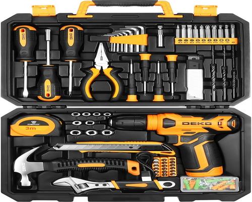 a Deko Accessory Case A With 8V Cordless Multifunction Drill Driver