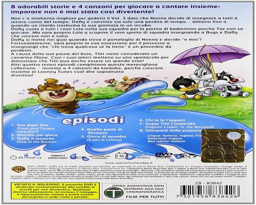 um DVD do Looney Tunes