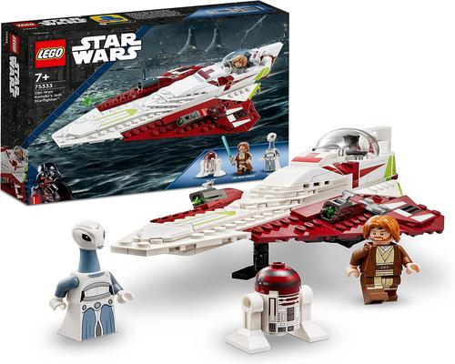 een Lego-console 75333 Obi-Wan Kenobi&#39;s Jedi Hunter