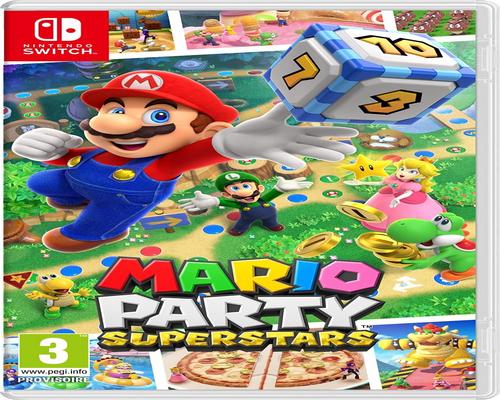 um jogo Nintendo Mario Party Superstars