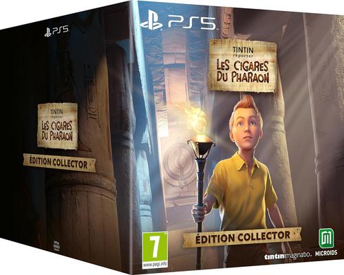 un gioco Tintin Reporter – Les Cigares Du Pharaon – Edizione da collezione per PS5