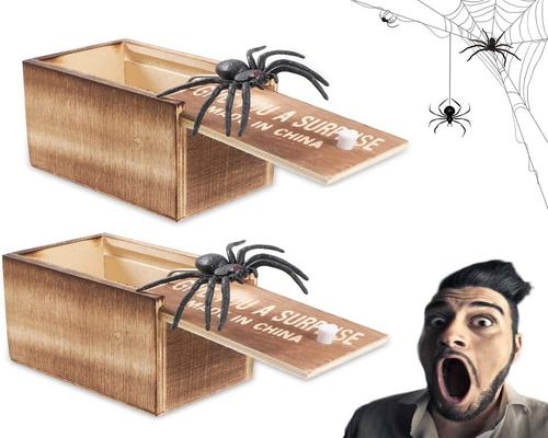 ett Yisky Box Spider Prank