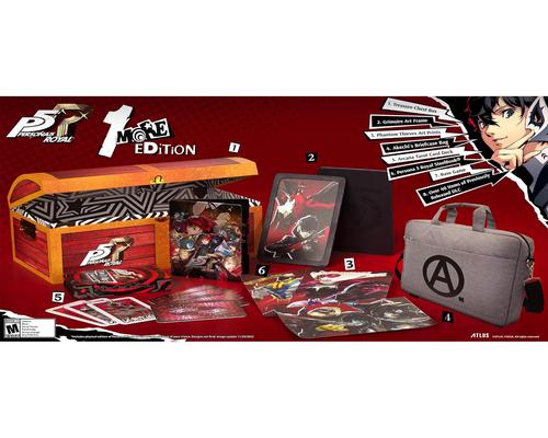 a Set Of Accessory Persona 5 Royal: 1 More Edition - Nintendo Switch
